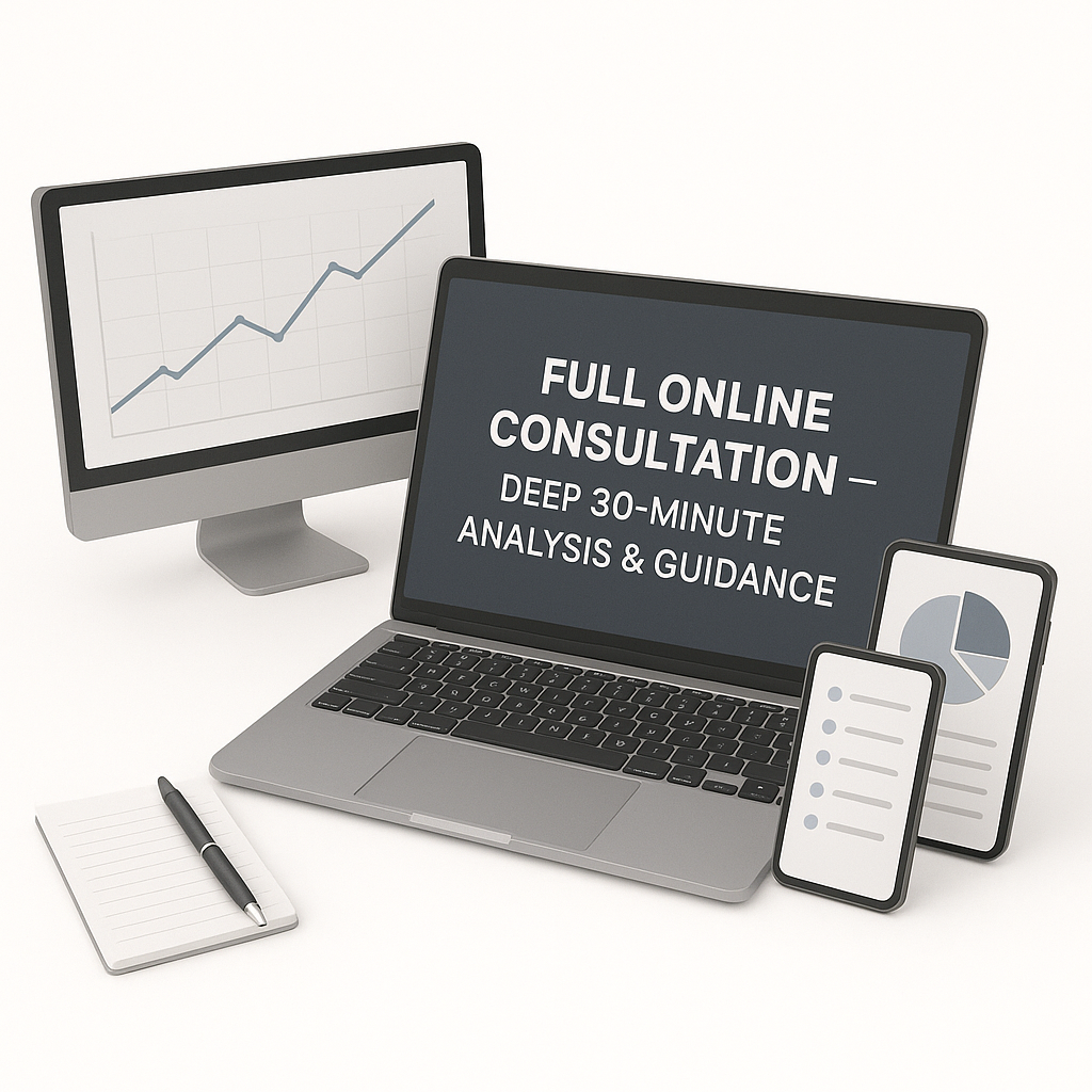 Full Online Consultation — Deep 30-Minute Analysis & Guidance