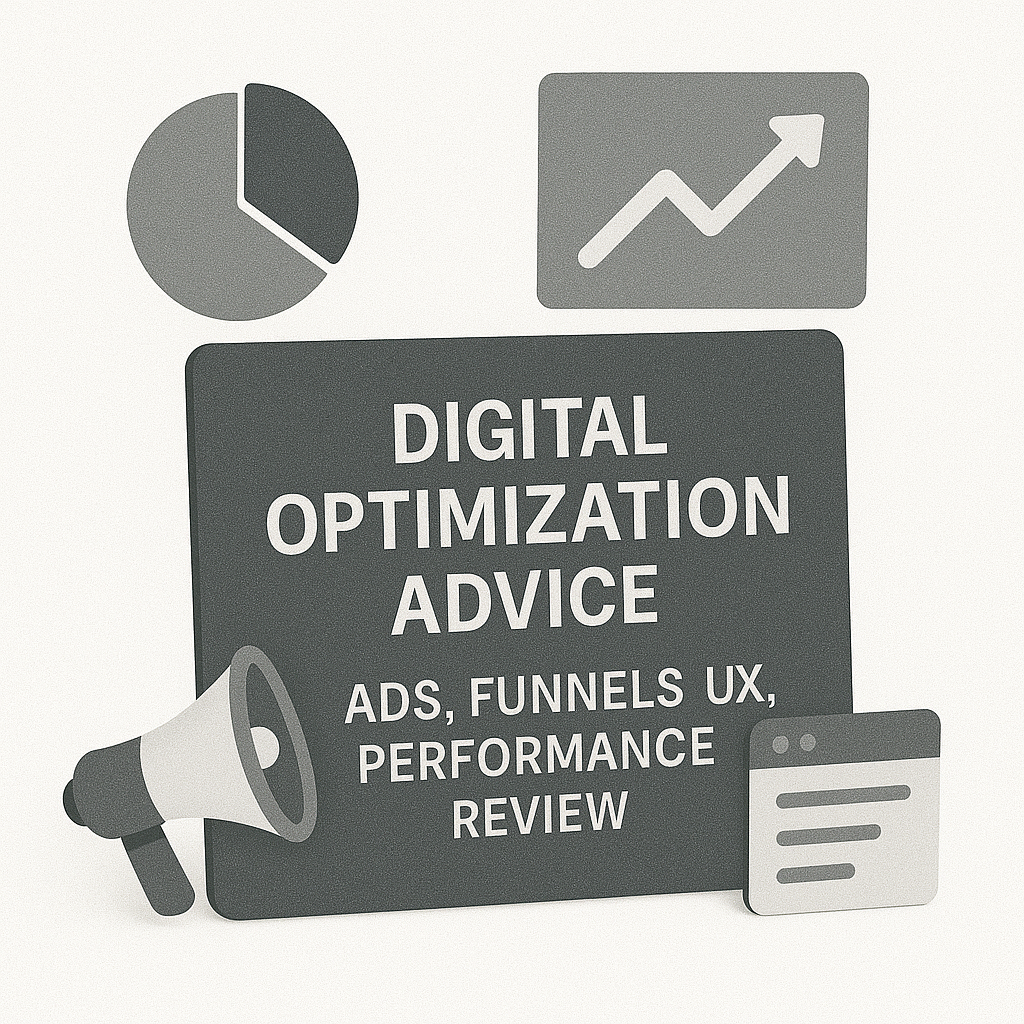 Digital Optimization Advice — Ads, Funnels, UX, Performance Review