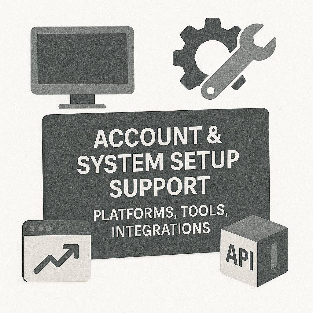 Account & System Setup Support — Platforms, Tools, Integrations
